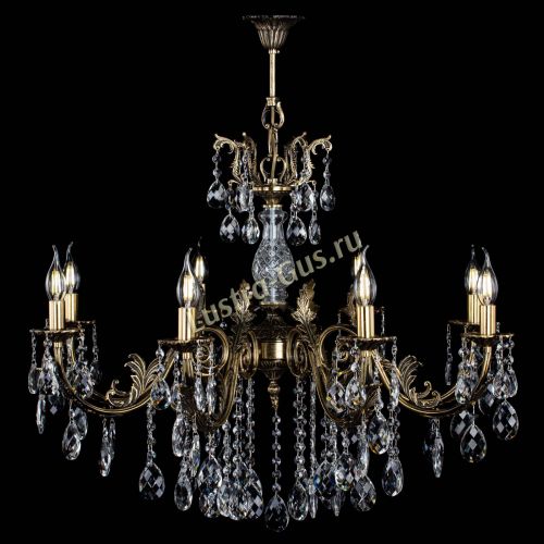 Люстра бронзовая Кассандра Алфея №8/2 баден в Пензе Гусь Хрустальный