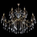 Люстра бронзовая Кассандра Алфея №8/2 звездочка в Пензе