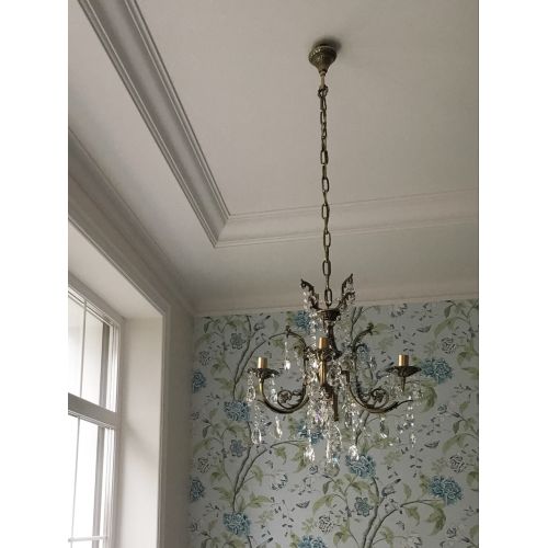 Люстра бронзовая Матильда №4 Баден в Пензе Гусь Хрустальный