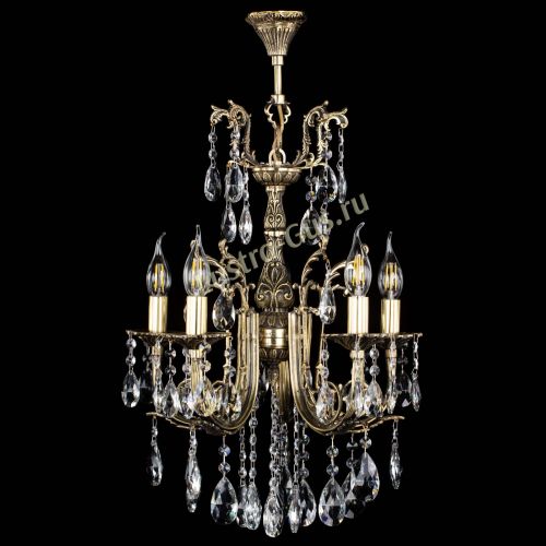 Люстра бронзовая Матильда №5/2 Журавлик в Пензе Гусь Хрустальный