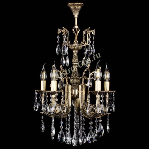 Люстра бронзовая Матильда №5/2 Журавлик в Пензе Гусь Хрустальный