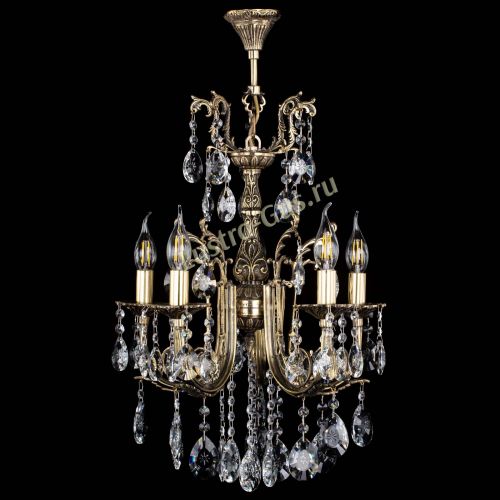 Люстра бронзовая Матильда №5/2 Звездочка в Пензе Гусь Хрустальный