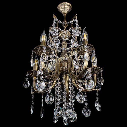 Люстра бронзовая Матильда №5/3 Баден в Пензе Гусь Хрустальный