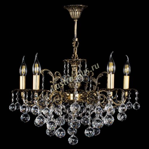 Люстра бронзовая Муза №5 шар в Пензе Гусь Хрустальный