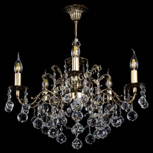 Люстра бронзовая Муза №5 шар в Пензе Гусь Хрустальный