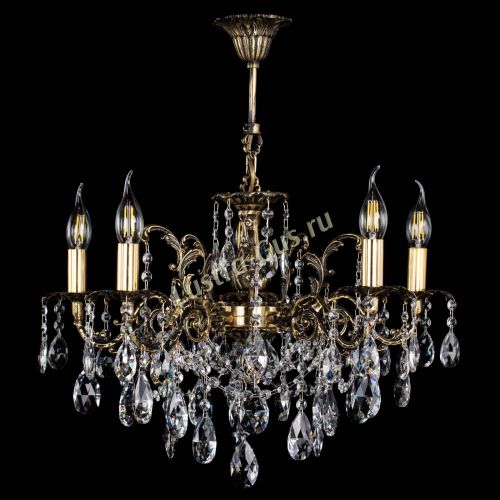 Люстра бронзовая Муза №5 журавлик в Пензе Гусь Хрустальный