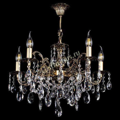 Люстра бронзовая Муза №5 журавлик в Пензе Гусь Хрустальный