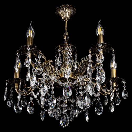 Люстра бронзовая Муза №5 журавлик в Пензе Гусь Хрустальный