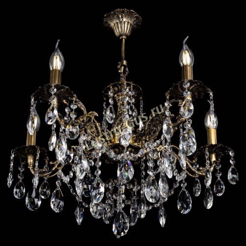 Люстра бронзовая Муза №5 журавлик в Пензе Гусь Хрустальный