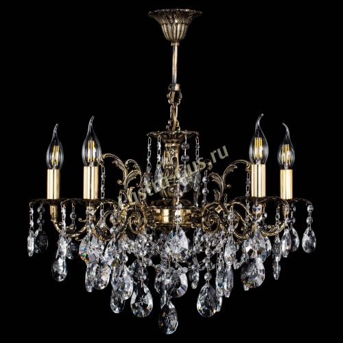 Люстра бронзовая Муза №5 звездочка в Пензе Гусь Хрустальный