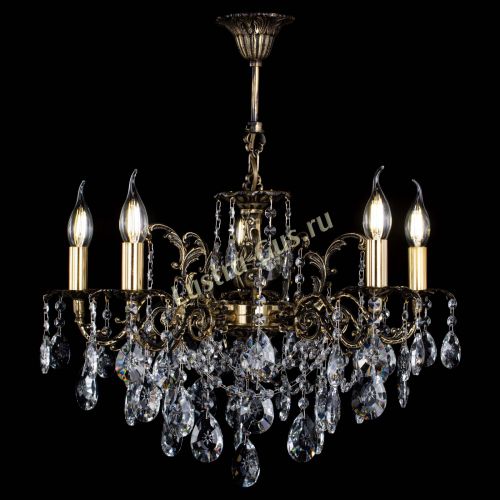 Люстра бронзовая Муза №5 звездочка в Пензе Гусь Хрустальный