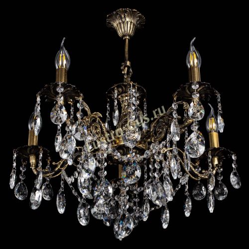 Люстра бронзовая Муза №5 звездочка в Пензе Гусь Хрустальный