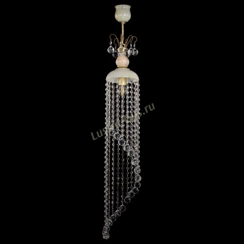 Люстра бронзовая Оникс №1/2 шар в Пензе Гусь Хрустальный