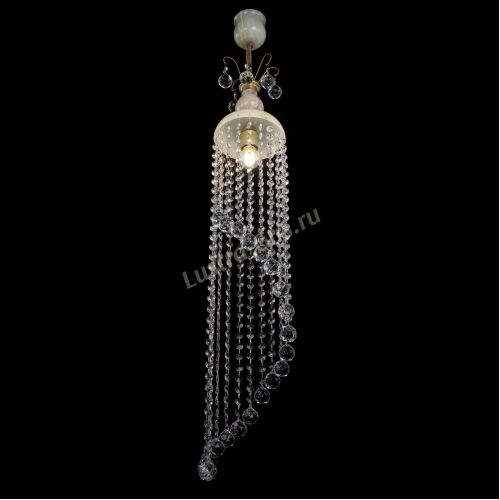 Люстра бронзовая Оникс №1/2 шар в Пензе Гусь Хрустальный