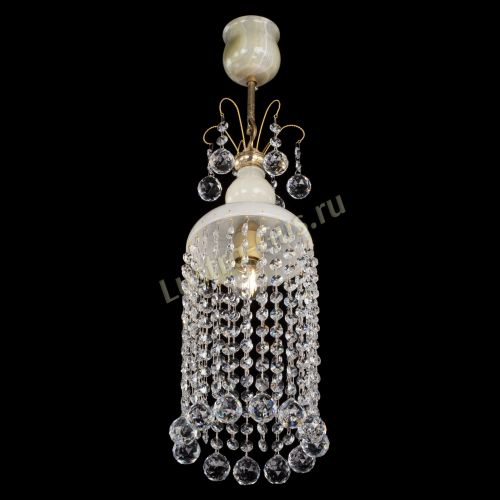 Люстра бронзовая Оникс №1 шар в Пензе Гусь Хрустальный