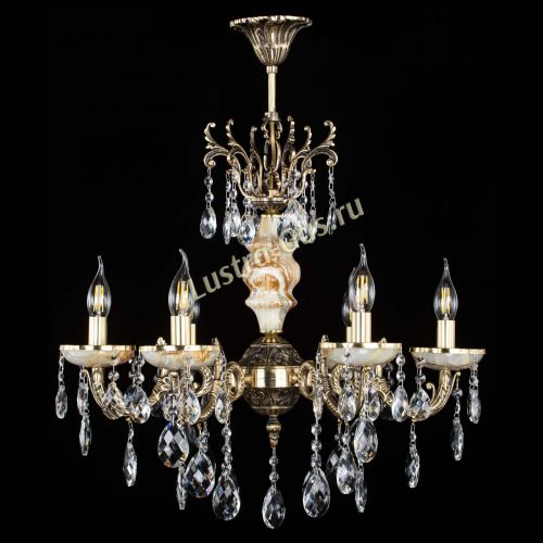 Люстра бронзовая Оникс №6/1 баден в Пензе Гусь Хрустальный