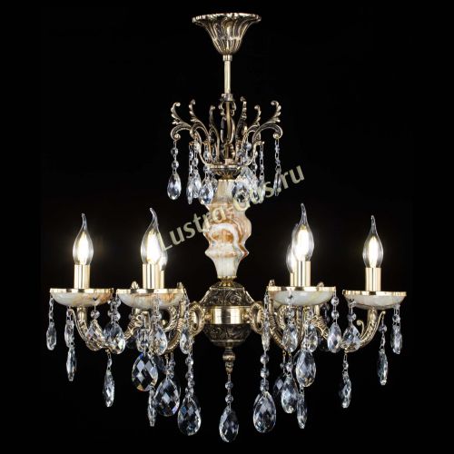 Люстра бронзовая Оникс №6/1 баден в Пензе Гусь Хрустальный