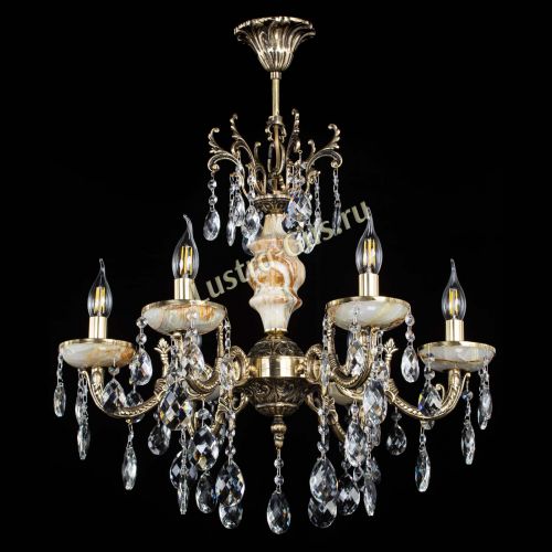 Люстра бронзовая Оникс №6/1 баден в Пензе Гусь Хрустальный