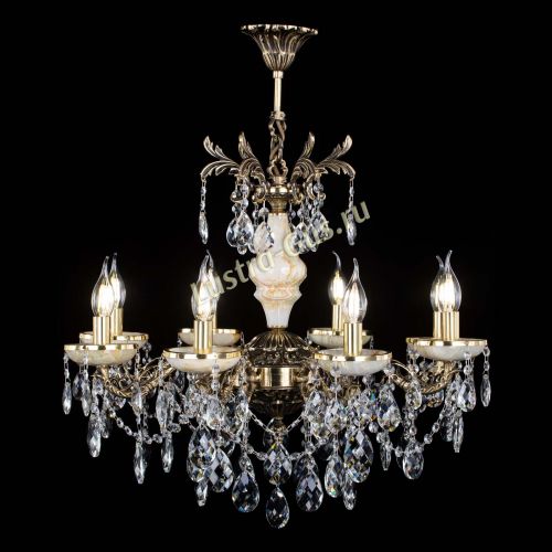 Люстра бронзовая Оникс №8/2 баден в Пензе Гусь Хрустальный