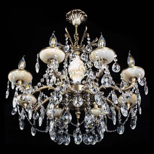 Люстра бронзовая Оникс №8/2 баден в Пензе Гусь Хрустальный