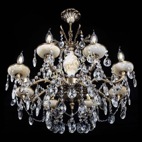 Люстра бронзовая Оникс №8/2 баден в Пензе Гусь Хрустальный