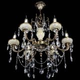 Люстра бронзовая Оникс белый №6/1 лучик в Пензе