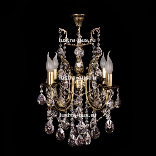 Люстра бронзовая Мелания №4 в Пензе Гусь Хрустальный