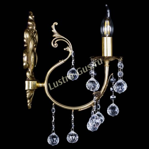 Бра Бэлла №1 латунь Шар в Пензе Гусь Хрустальный