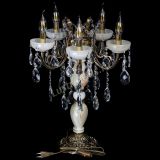 Настольная лампа Антик №5 с камнем в Пензе