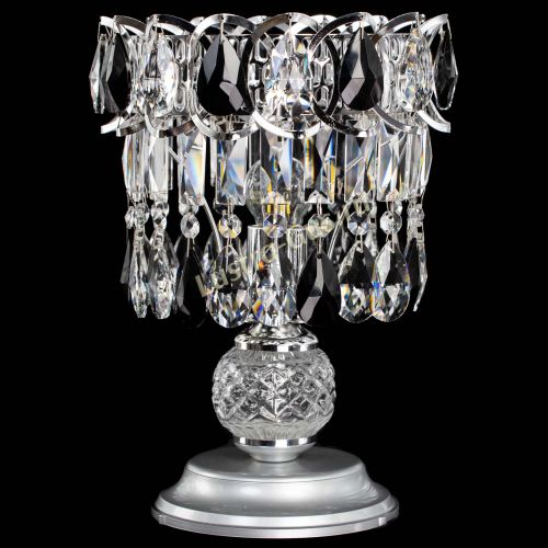 Настольная лампа Астра №1 черная в Пензе Гусь Хрустальный