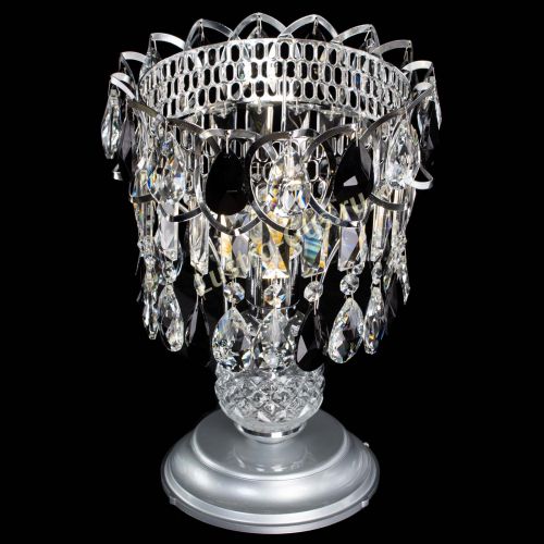 Настольная лампа Астра №1 черная в Пензе Гусь Хрустальный