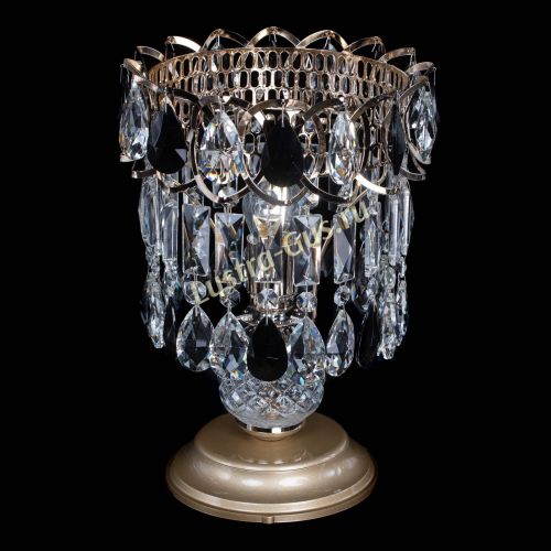 Настольная лампа Астра №1 черная в Пензе Гусь Хрустальный