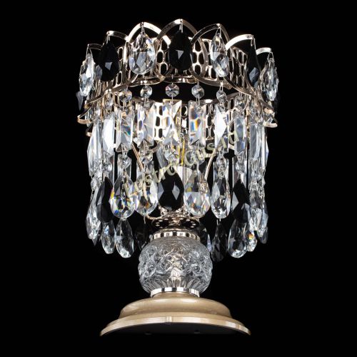 Настольная лампа Астра №1 черная в Пензе Гусь Хрустальный