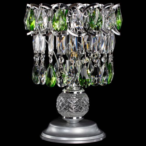 Настольная лампа Астра №1 зеленая в Пензе Гусь Хрустальный