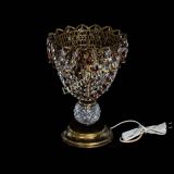 Настольная лампа Астра ажур №1 под бронзу Чайная в Пензе