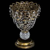 Настольная лампа Астра ажур №1 под бронзу Черная в Пензе