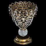 Настольная лампа Астра ажур №1 под бронзу Черная в Пензе