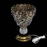 Настольная лампа Астра ажур №1 под бронзу Черная в Пензе