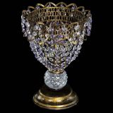 Настольная лампа Астра ажур №1 под бронзу Фиолетовая в Пензе