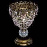 Настольная лампа Астра ажур №1 под бронзу Розовая в Пензе