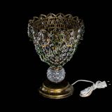 Настольная лампа Астра ажур №1 под бронзу Зеленая в Пензе