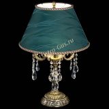 Бронзовая настольная лампа Аврора №3 Баден с абажуром в Пензе