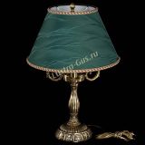 Бронзовая настольная лампа Аврора №3 с абажуром в Пензе Бронзовая настольная лампа Аврора №3 с абажуром в Пензе