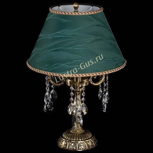 Бронзовая настольная лампа Аврора №3 Звездочка с абажуром в Пензе Бронзовая настольная лампа Аврора №3 Звездочка с абажуром в Пензе