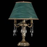 Бронзовая настольная лампа Аврора №3 Звездочка с абажуром в Пензе Бронзовая настольная лампа Аврора №3 Звездочка с абажуром в Пензе