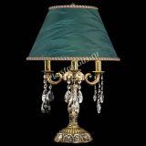 Бронзовая настольная лампа Аврора №3 Звездочка с абажуром в Пензе Бронзовая настольная лампа Аврора №3 Звездочка с абажуром в Пензе