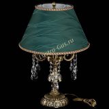 Бронзовая настольная лампа Аврора №3 Звездочка с абажуром в Пензе Бронзовая настольная лампа Аврора №3 Звездочка с абажуром в Пензе