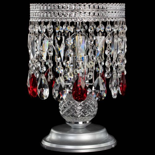Настольная лампа Флоренция №1 красная в Пензе Гусь Хрустальный