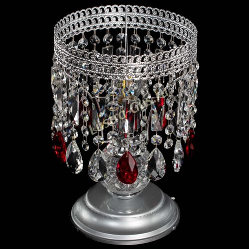 Настольная лампа Флоренция №1 красная в Пензе Гусь Хрустальный