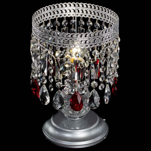 Настольная лампа Флоренция №1 красная в Пензе Гусь Хрустальный